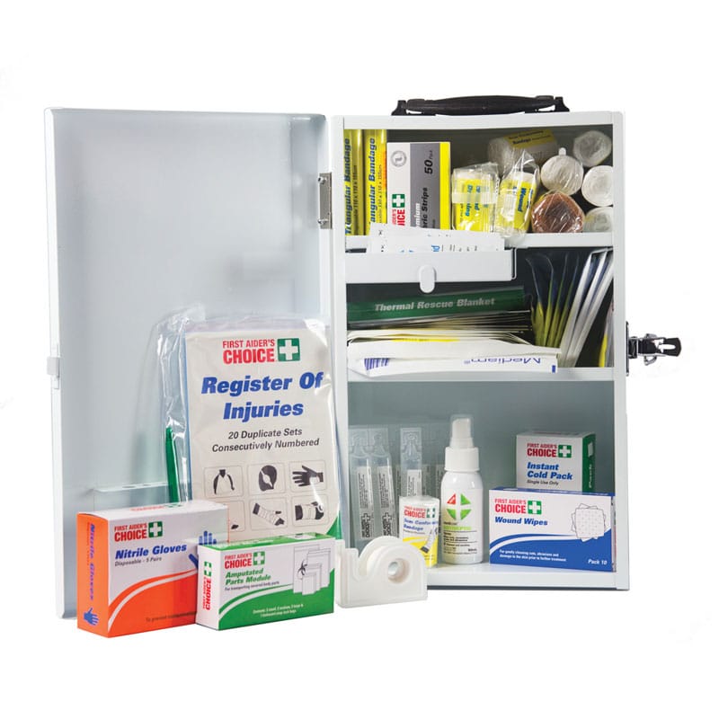 WM1 Workplace First Aid Kit Wall Mount Metal
