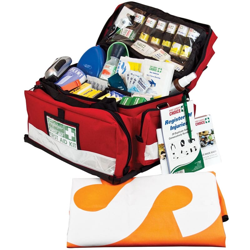 Outdoor and Remote National Portable First Aid Kit Large Soft Case