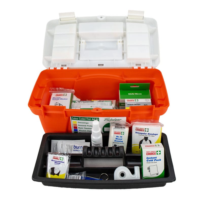 WP1 Workplace First Aid Kit Portable Hard Case