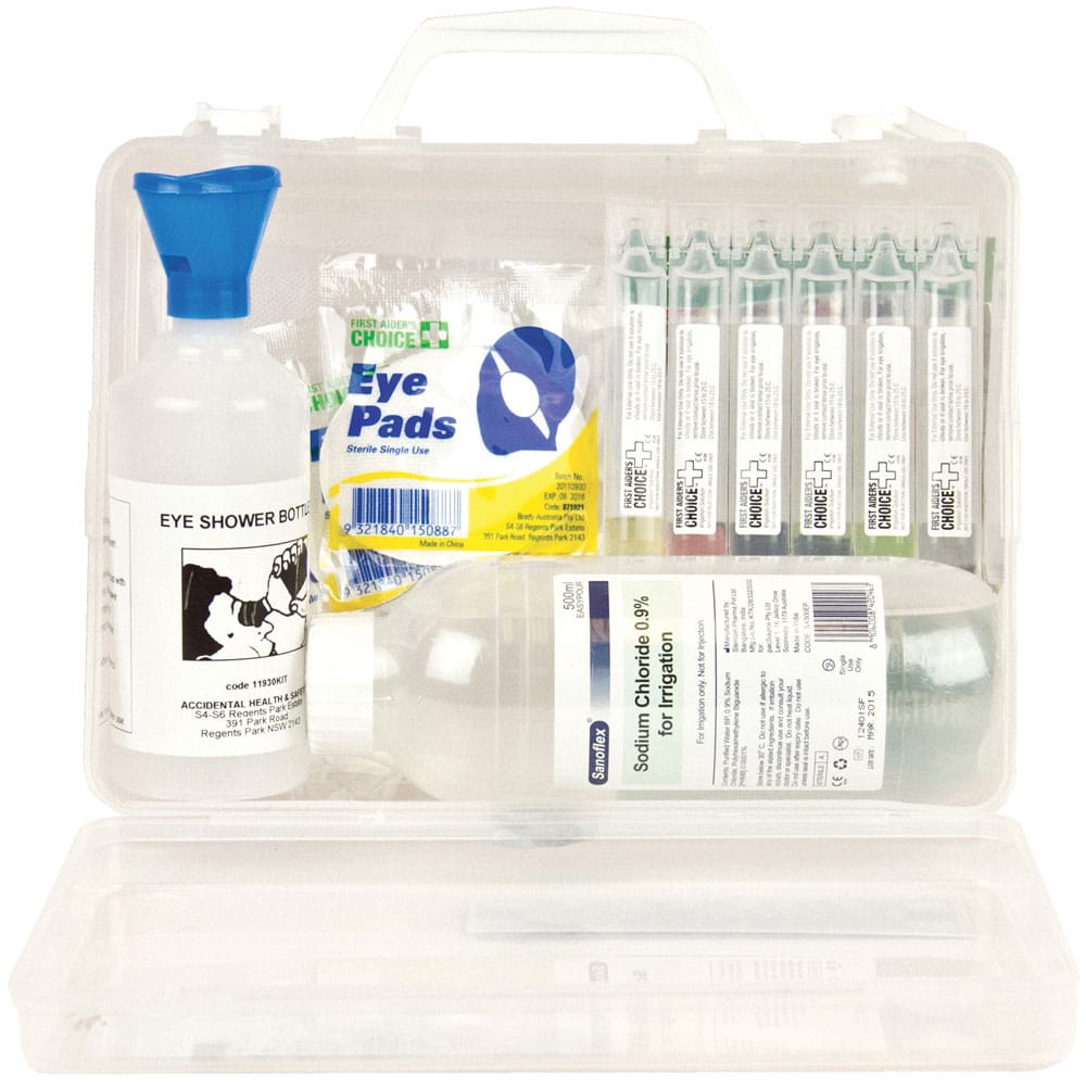Emergency Eye Wash Station Kit Plastic