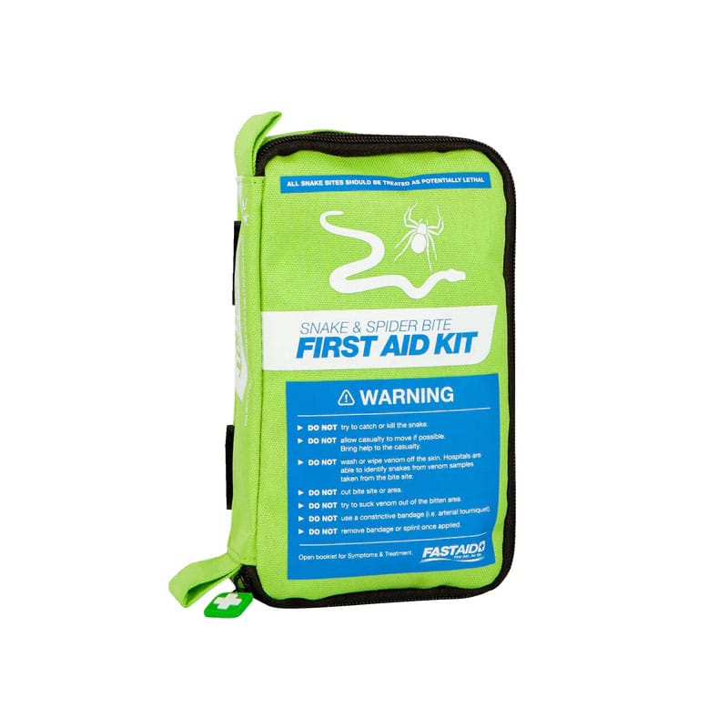 FastAid Snake and Spider Bite First Aid Kit Soft Shell Green
