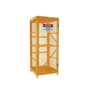 Forklift Gas Cylinder Storage Cage - 8 Bottle - Assembled