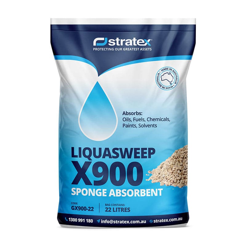 X900 LiquaSweep Natural Sea Sponge Absorbent 15Kg - 22L