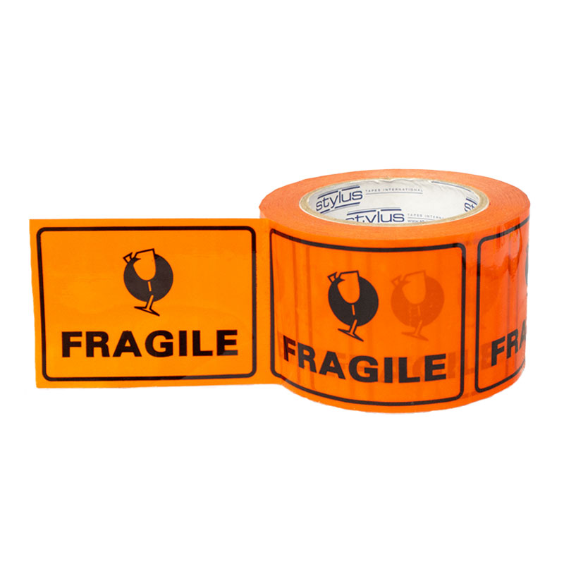 Printed Warning Labels Roll