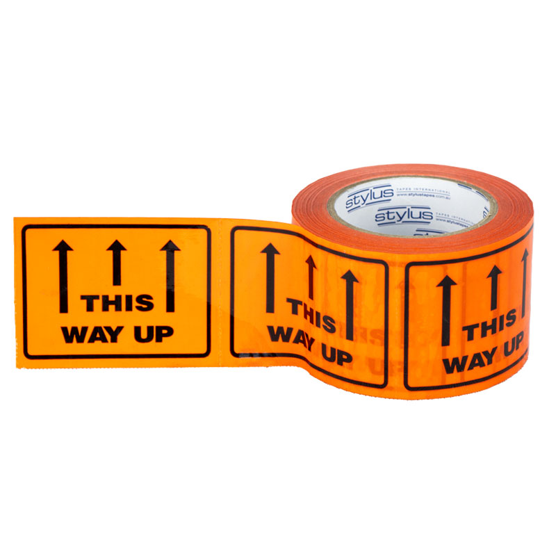 Printed Warning Labels Roll