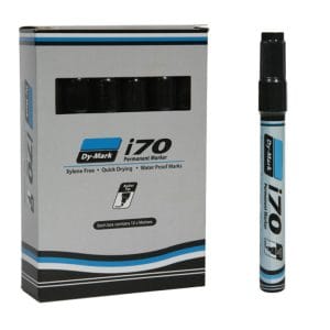 Bullet Point Permanent Marker Black PCK/12