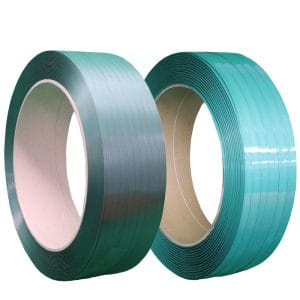 PET Green Polyester Strapping - 16mm x 1100m