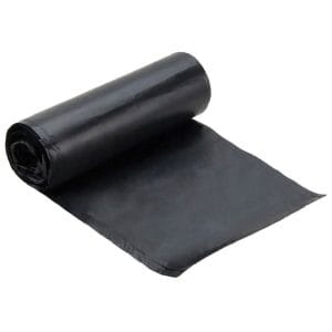 54L Bin Liners On Roll Black (Ctn/600)