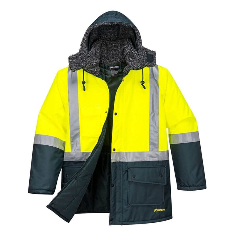 Freezer Jacket with Hood