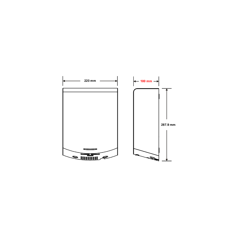 Eclipse Automatic Operation Hand Dryer