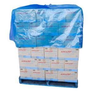Certopak Food Grade Blue Crate/Pallet Cover 1200x1200x600mm - 40um