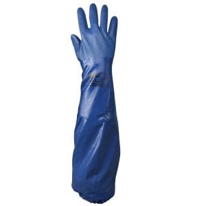 Nitrile Extended Chemical Glove 65cm - Pair