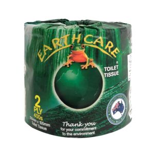 Earthcare Green Toilet Rolls - Recycled 2Ply