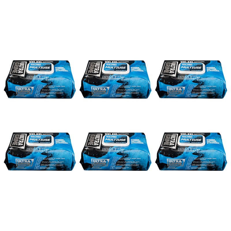 Ultragrime Industrial Wet Wipes (Alcohol-Free)