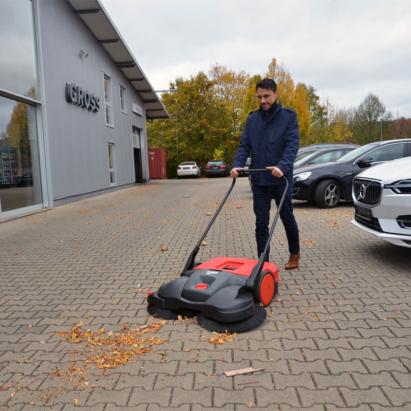 Haaga Industrial Walk Behind Sweeper 497