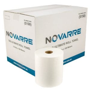 Novarre Premium TAD Roll Towel 100m CTN/12 (5150)