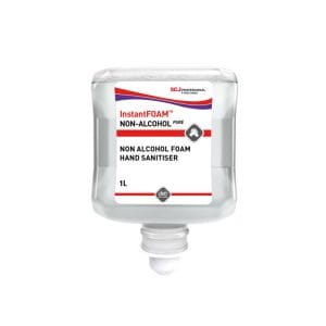 Deb InstantFOAM Non-Alcohol Pure Sanitiser 1L Refill Pods CTN/6