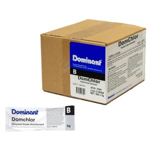 Dominant Domchlor Hospital Grade Disinfectant Sachets 5g CTN/100