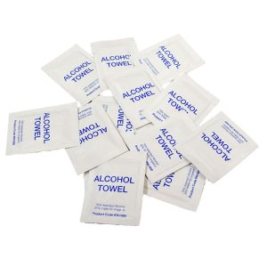 IPA 70% Alcohol Wipes Sachets 160x140mm (Ctn)