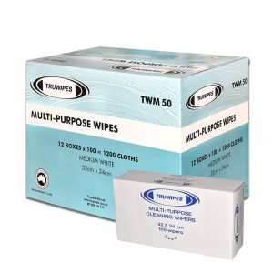 Truwipes Non-Woven Multi Purpose Wipes 34x32cm CTN/12