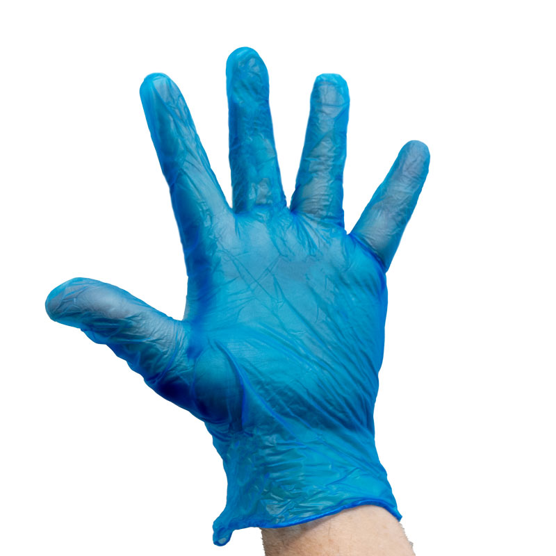 Amarock Blue Vinyl Powder Free Gloves (0430) CTN/1000