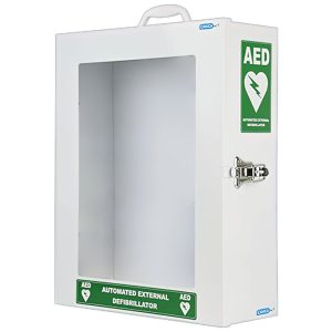 Defibrillator Steel Wall Cabinet with Clear Door