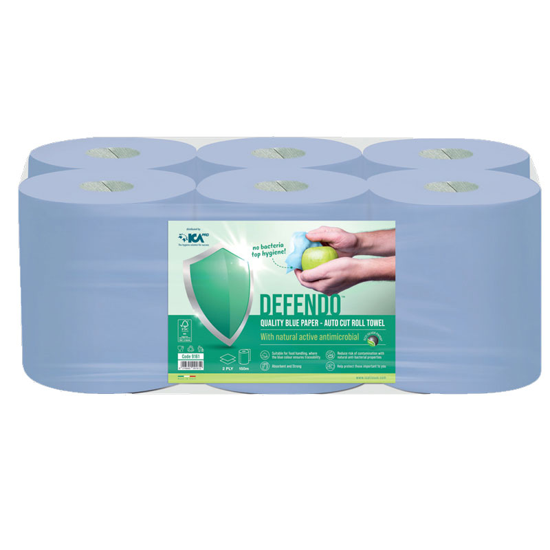 Defendo 2 Ply Autocut Roll Towel 150m CTN/6