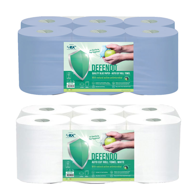 Defendo 2 Ply Autocut Roll Towel 150m CTN/6