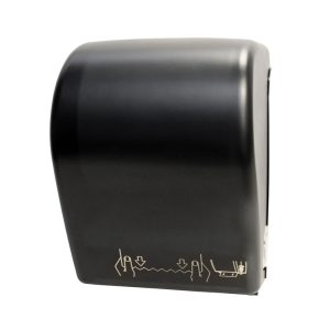 Novarre Black Mechanical Autocut Towel Dispenser