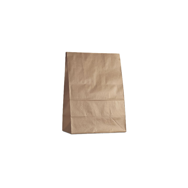 SOS Block Bottom Brown Paper Bags