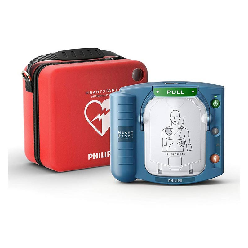Heartstart HS1 Defibrillator Unit in Case