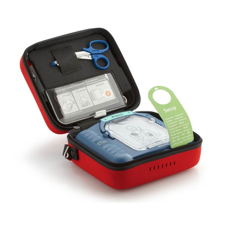 Heartstart HS1 Defibrillator Unit in Case