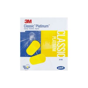 3M Classic Platinum Poly Uncorded Earplugs Class 4 23dB (200 Pairs)