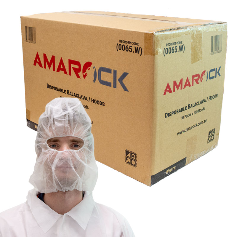Amarock PP Disposable Hood/Balaclava