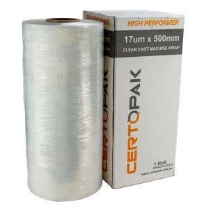Certopak High Performer Cast Machine Wrap Clear 17um (6017)