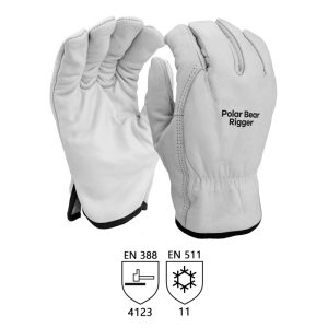 Polar Bear Thermal Lined Riggers Glove