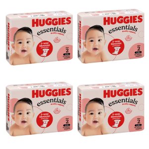 Huggies Essentials Infant Nappies Size 2 (54x4) 216