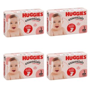 Huggies Essentials Crawler Nappies Size 3 (52x4) 208