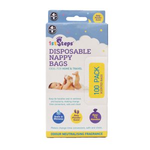 Nappy Bags Baby Powder Scented PCK/100