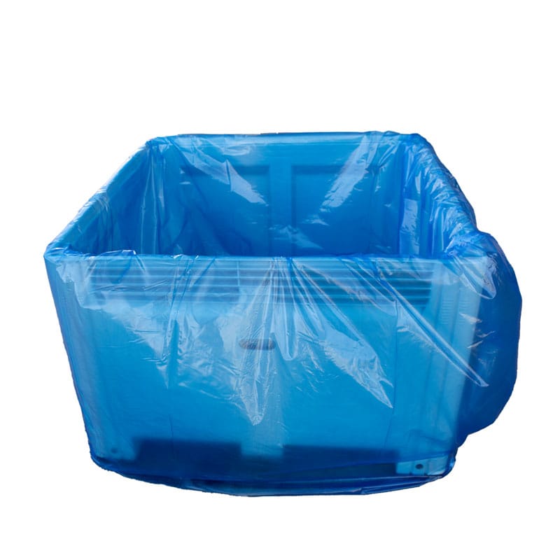 Certopak Food Grade Blue Megabin Liner 1200x1200x2400mm - 75um