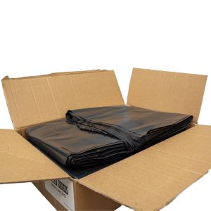 240L Premium Plus Black Bin Liners Super Strong 60um