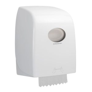 Aquarius Roll Towel Autocut Dispenser White (69590)