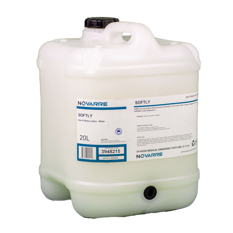 Softly Hair & Body Lotion White 20L