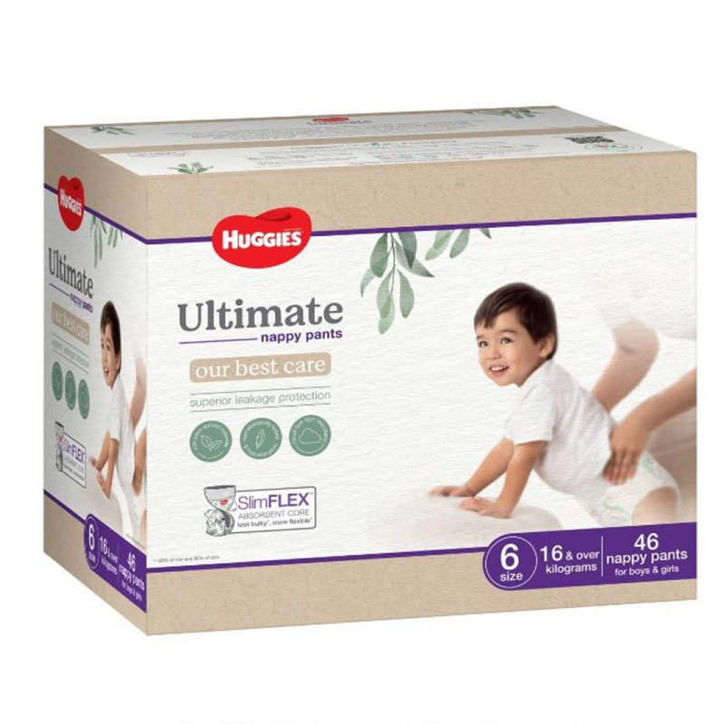 Huggies Ultimate Nappy Pants Size 6 (46)