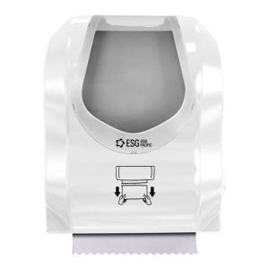 Cornerstone Simplicity Controlled-Use Roll Towel Dispenser - Gloss White