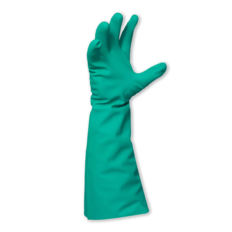 Nitrile Gauntlet Chemical Glove 46cm