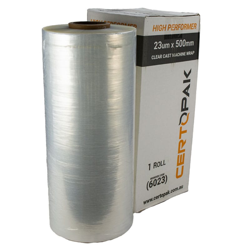Certopak High Performer Cast Machine Wrap Clear 23um