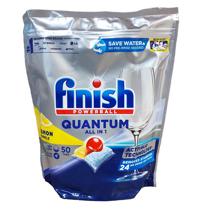 Finish All In One Dishwasher Tablets (50 Tablets)