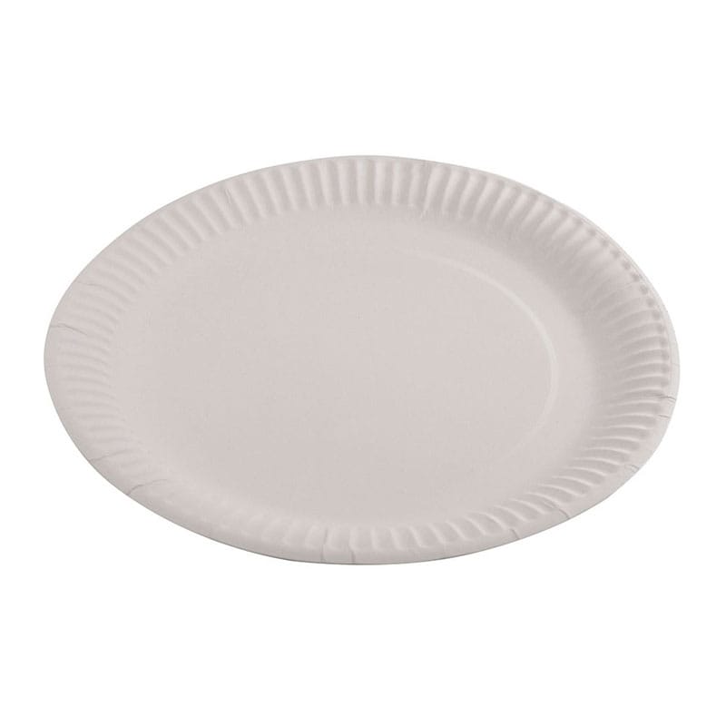 Uncoated Paper Plates CTN/500