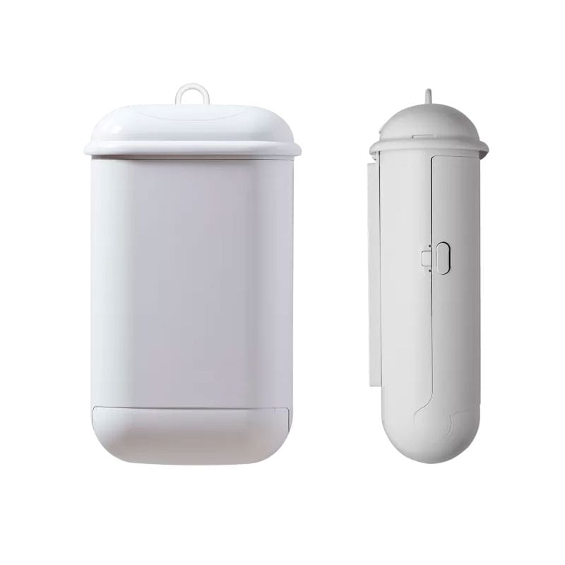 Pod™ Petite Manual White Sanitary Bin, includes Cassette